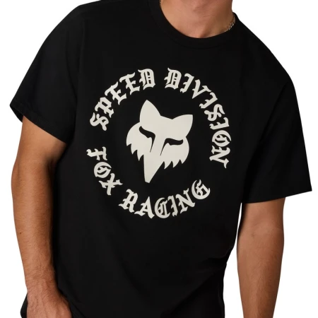 T-SHIRT FOX BADGE 195 ORIGINAL BLACK