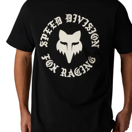 T-SHIRT FOX BADGE 195 ORIGINAL BLACK