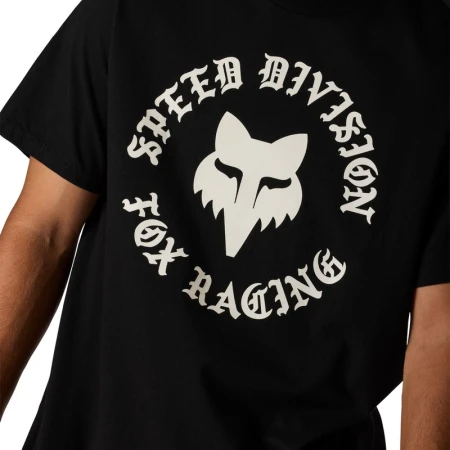 T-SHIRT FOX BADGE 195 ORIGINAL BLACK