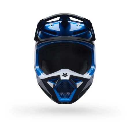 KASK MOTOCYKLOWY FOX V1 FRAME BLUE
