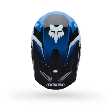 KASK MOTOCYKLOWY FOX V1 FRAME BLUE