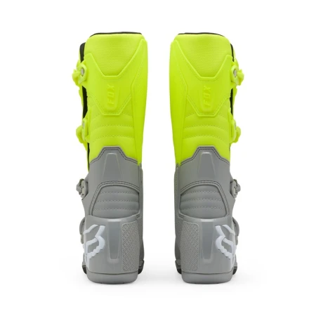 BUTY MOTOCYKLOWE FOX COMP BOOT YELLOW GREY