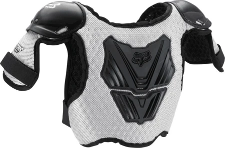OCHRANIACZ KLATKI PIERSIOWEJ JUNIOR FOX PEEWEE TITAN ROOST DEFLECTOR BLACK SILVER