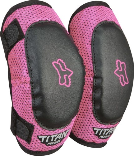 Przejdź do produktu OCHRANIACZ ŁOKCI JUNIOR KIDS FOX PEEWEE TITAN BLACK PINK