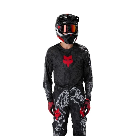 BLUZA MOTOCYKLOWA FOX 180 ABYSS BLACK