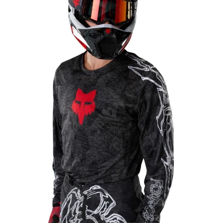 BLUZA MOTOCYKLOWA FOX 180 ABYSS BLACK