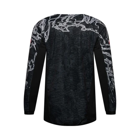 BLUZA MOTOCYKLOWA JUNIOR FOX 180 ABYSS BLACK