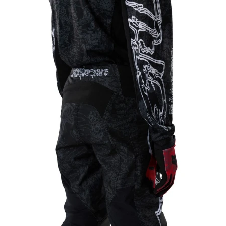 SPODNIE MOTOCYKLOWE JUNIOR FOX 180 ABYSS BLACK 22