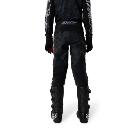 SPODNIE MOTOCYKLOWE JUNIOR FOX 180 ABYSS BLACK 22