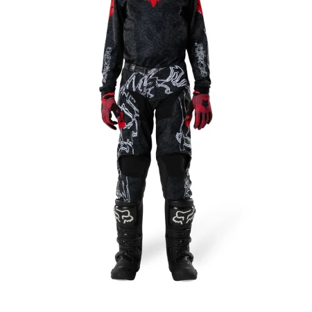 SPODNIE MOTOCYKLOWE JUNIOR FOX 180 ABYSS BLACK 22