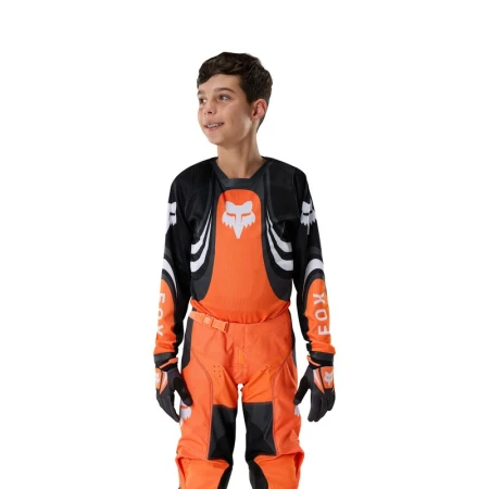 BLUZA MOTOCYKLOWA JUNIOR FOX 180 DRAFT SUNBURST