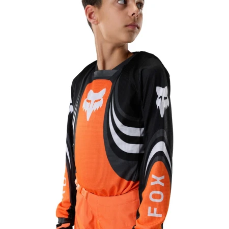 BLUZA MOTOCYKLOWA JUNIOR FOX 180 DRAFT SUNBURST