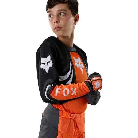 BLUZA MOTOCYKLOWA JUNIOR FOX 180 DRAFT SUNBURST