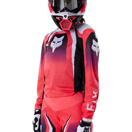BLUZA MOTOCYKLOWA DAMSKA FOX 180 FRAME NEON PINK