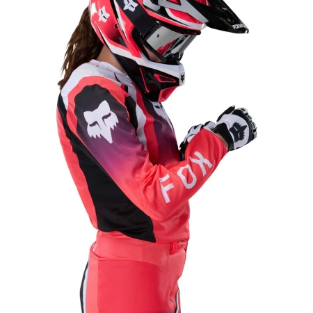 BLUZA MOTOCYKLOWA DAMSKA FOX 180 FRAME NEON PINK