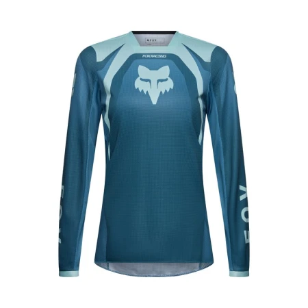 BLUZA MOTOCYKLOWA DAMSKA FOX 180 FRAME DEEP BLUE