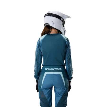 BLUZA MOTOCYKLOWA DAMSKA FOX 180 FRAME DEEP BLUE