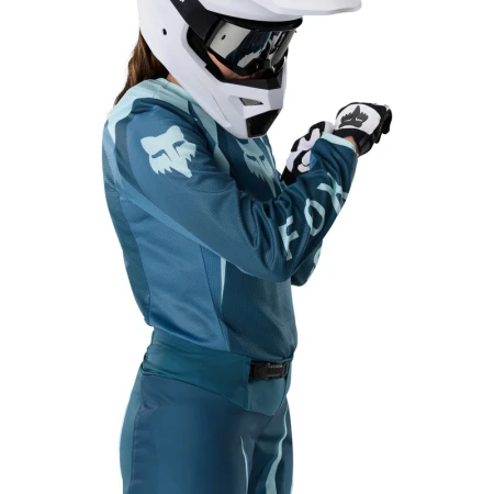 BLUZA MOTOCYKLOWA DAMSKA FOX 180 FRAME DEEP BLUE