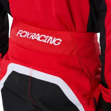 SPODNIE MOTOCYKLOWE FOX 180 FRAME EXTD SIZES RED