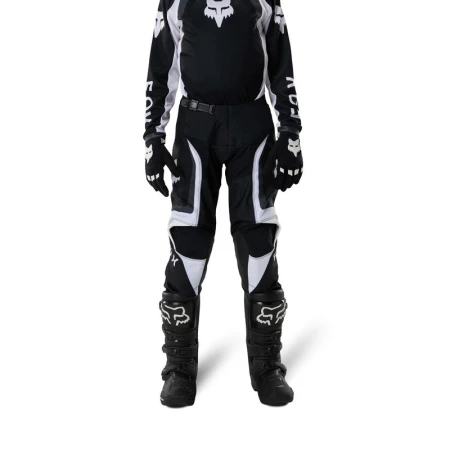 SPODNIE MOTOCYKLOWE JUNIOR FOX 180 FRAME BLACK 24