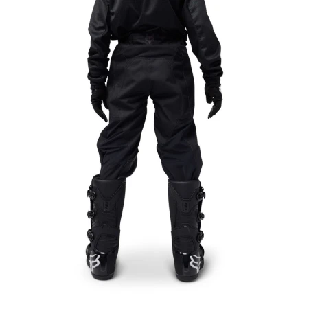 SPODNIE MOTOCYKLOWE JUNIOR FOX BLACKOUT BLACK