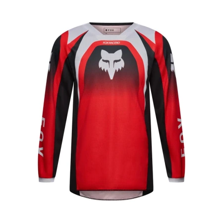 BLUZA MOTOCYKLOWA JUNIOR FOX 180 FRAME RED