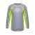 BLUZA MOTOCYKLOWA JUNIOR FOX 180 FRAME GREY YELLOW