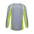 BLUZA MOTOCYKLOWA JUNIOR FOX 180 FRAME GREY YELLOW