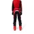SPODNIE MOTOCYKLOWE JUNIOR FOX 180 FRAME RED 24