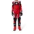 SPODNIE MOTOCYKLOWE JUNIOR FOX 180 FRAME RED 24