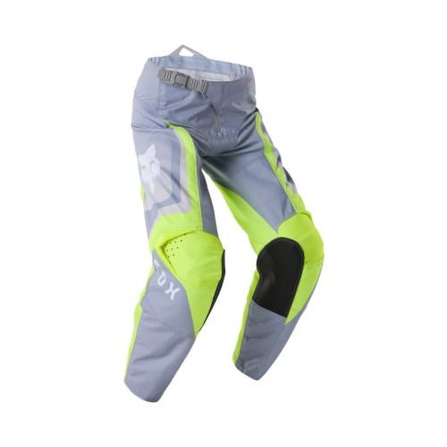 Przejdź do produktu SPODNIE MOTOCYKLOWE JUNIOR FOX 180 FRAME GREY YELLOW 28