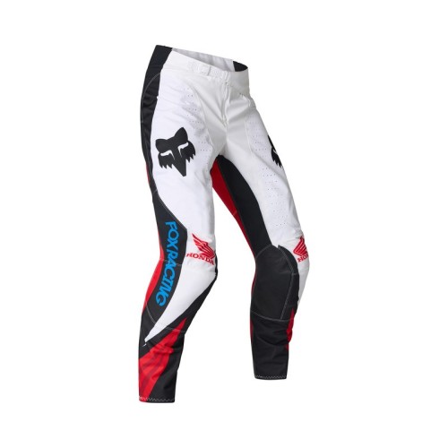 Przejdź do produktu SPODNIE MOTOCYKLOWE FOX 180 HONDA WHITE RED