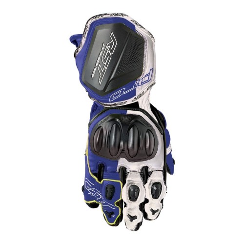 Przejdź do produktu RĘKAWICE MOTOCYKLOWE RST PRO SERIES GP D3O BLACK BLUE