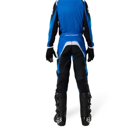 SPODNIE MOTOCYKLOWE JUNIOR FOX 180 FRAME BLUE 26