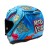 KASK MOTOCYKLOWY HJC RPHA12 MISTER PEEKS COD BLUE RED