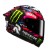 KASK MOTOCYKLOWY HJC RPHA1 V2 CARBON FUNKY DIABLO BLACK RED