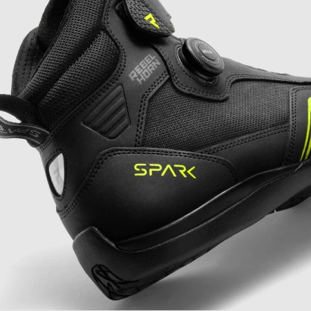 BUTY MOTOCYKLOWE REBELHORN SPARK 3 BLACK FLUO YELLOW