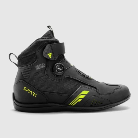 BUTY MOTOCYKLOWE REBELHORN SPARK 3 BLACK FLUO YELLOW