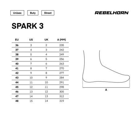BUTY MOTOCYKLOWE REBELHORN SPARK 3 BLACK FLUO YELLOW