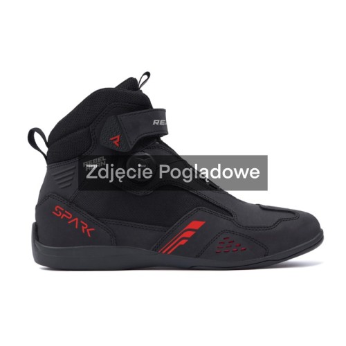 Przejdź do produktu BUTY MOTOCYKLOWE REBELHORN SPARK 3 BLACK RED