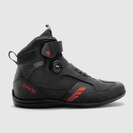 BUTY MOTOCYKLOWE REBELHORN SPARK 3 BLACK RED