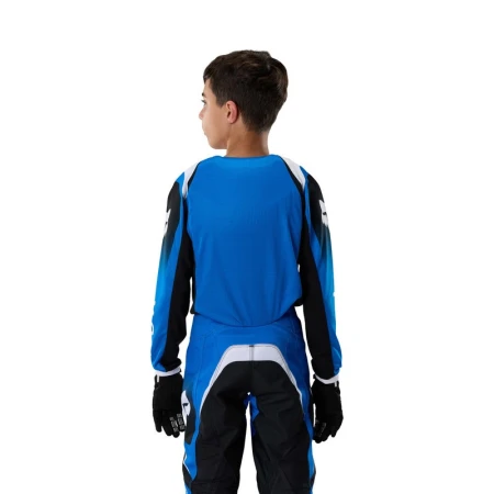 BLUZA MOTOCYKLOWA JUNIOR FOX 180 FRAME BLUE
