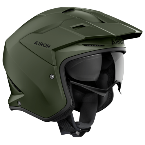 Przejdź do produktu Kask Motocyklowy Otwarty AIROH Kombakt Military Green Matt