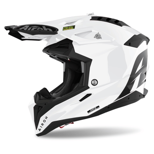 Przejdź do produktu Kask Motocyklowy Off Road AIROH Aviator 3 WHITE GLOSS