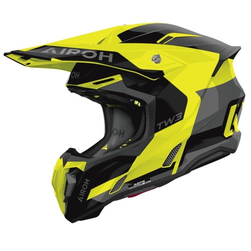 Przejdź do produktu Kask Motocyklowy Off Road AIROH Twist 3 FANCY YELLOW GLOSS