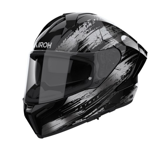 Przejdź do produktu KASK MOTOCYKLOWY AIROH MATRYX REFLEX GREY GLOSS
