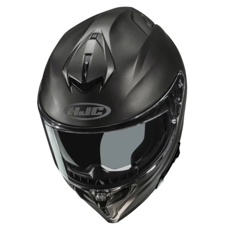 KASK MOTOCYKLOWY HJC I72 SOLID SEMI FLAT TITANIUM