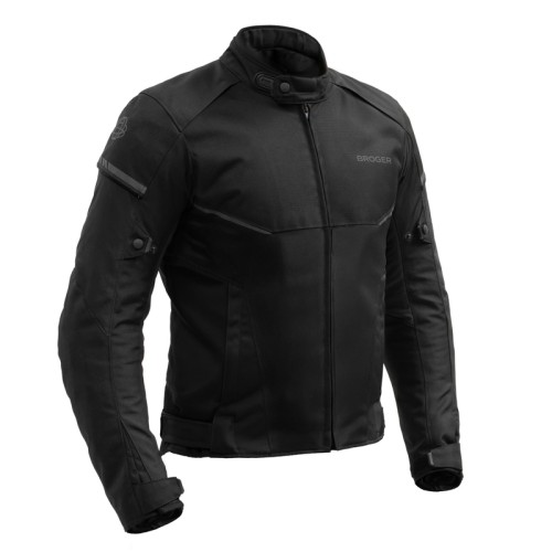 Przejdź do produktu Kurtka Motocyklowa Tekstylna Broger Grid Black