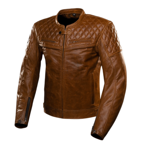 Przejdź do produktu KURTKA SKÓRZANA 4SR SCRAMBLER 2 COGNAC