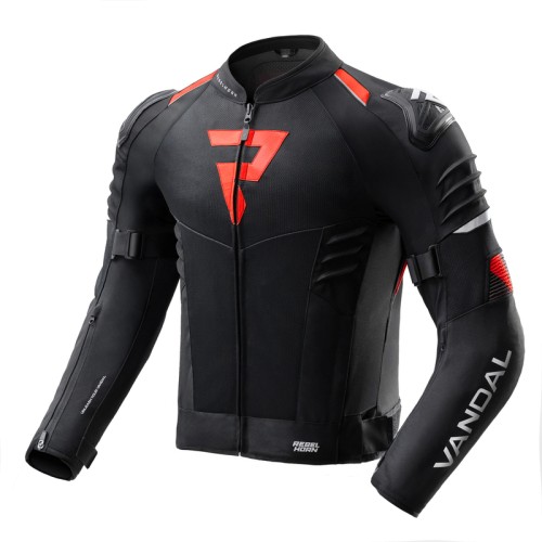 Przejdź do produktu Kurtka Motocyklowa Tekstylna Rebelhorn Vandal 2 AIR Black Red